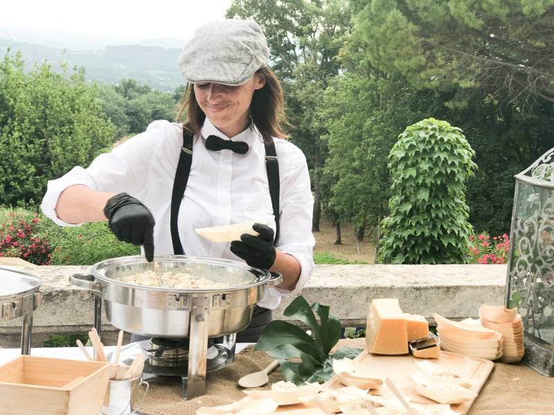 Le bar à risotto par le Panier à Salade